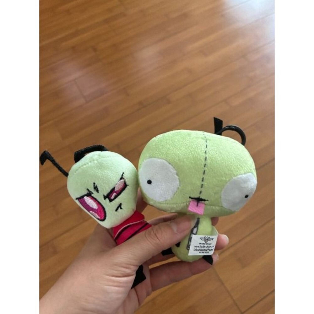 Invader Zim Mystery Keychain Zim and Gir